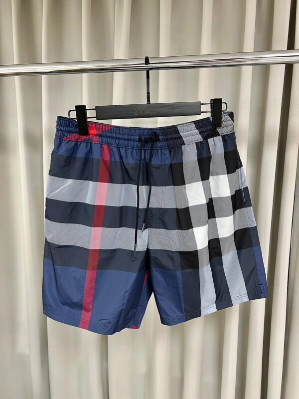 BURBERRY 格紋 海灘 短褲